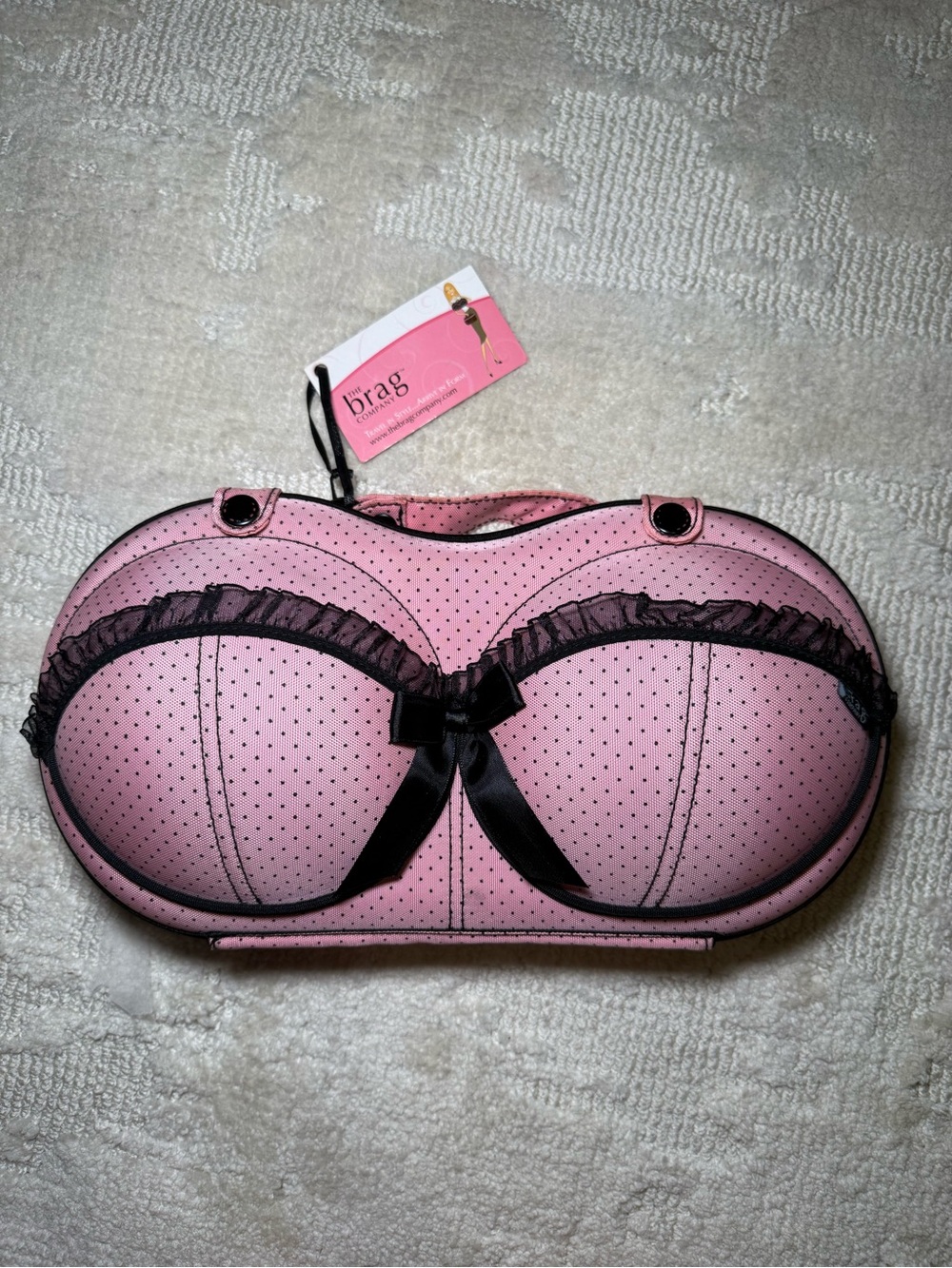 The Brag Company Hard Shell bra travel case